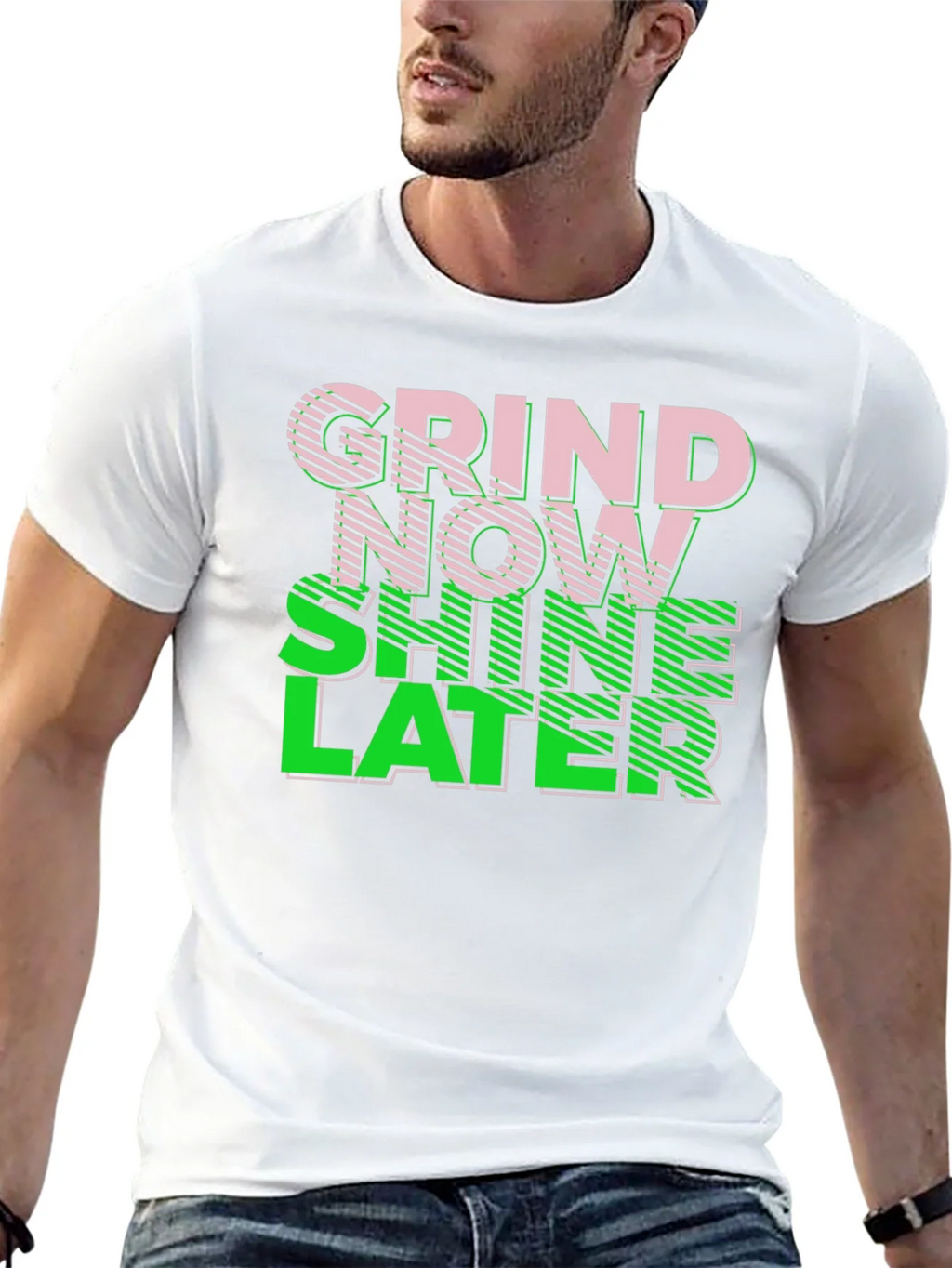 Grind Now Shine Later Graphic Tee product image 12