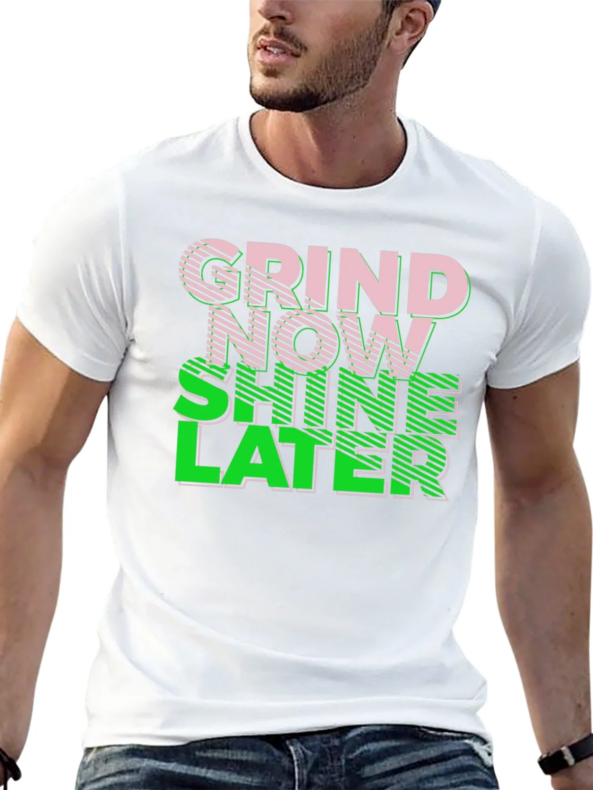 Grind Now Shine Later Graphic Tee product image 12