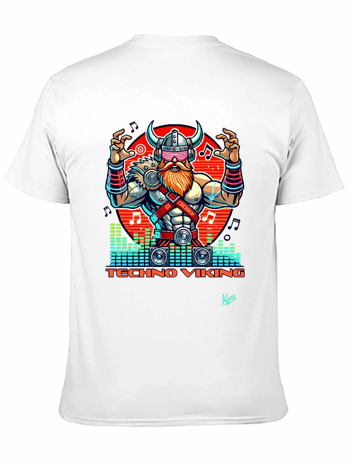 Techno Viking Graphic T-Shirt - EDM Rave Style product image 10