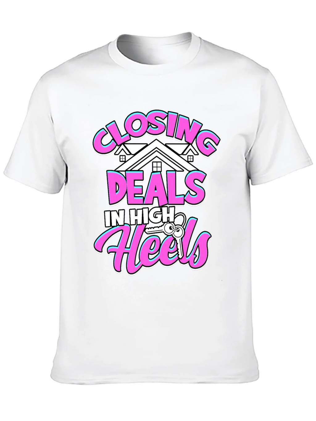 Closing Deals T-Shirt - High Heels Realtor Tee product image 9