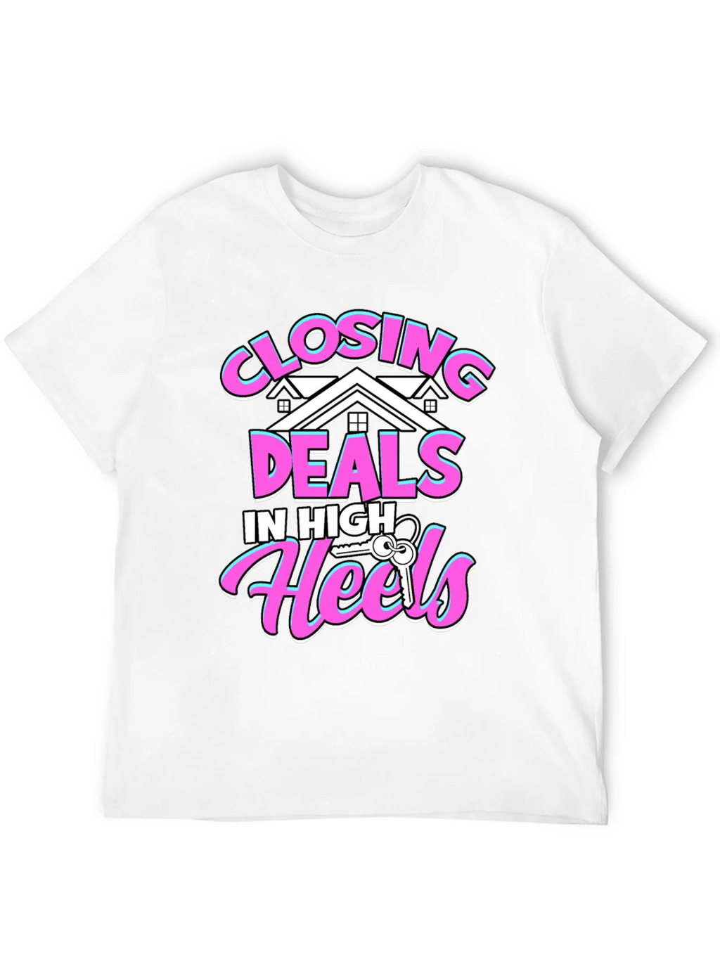 Closing Deals T-Shirt - High Heels Realtor Tee product image 11