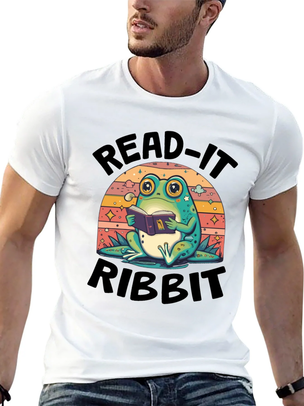 Read It Ribbit Frog T-Shirt product image 12
