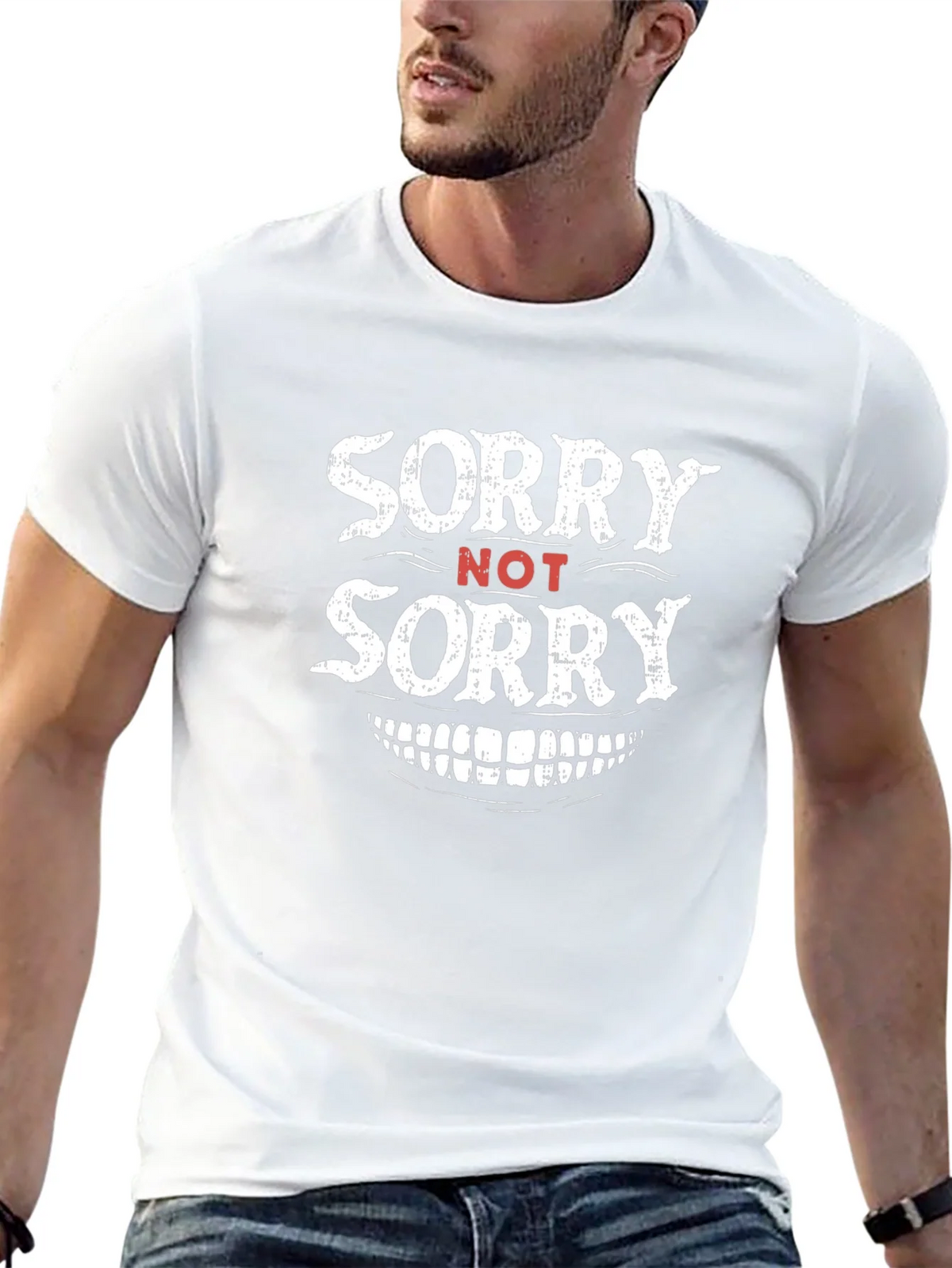 Sorry Not Graphic T-Shirt product image 12