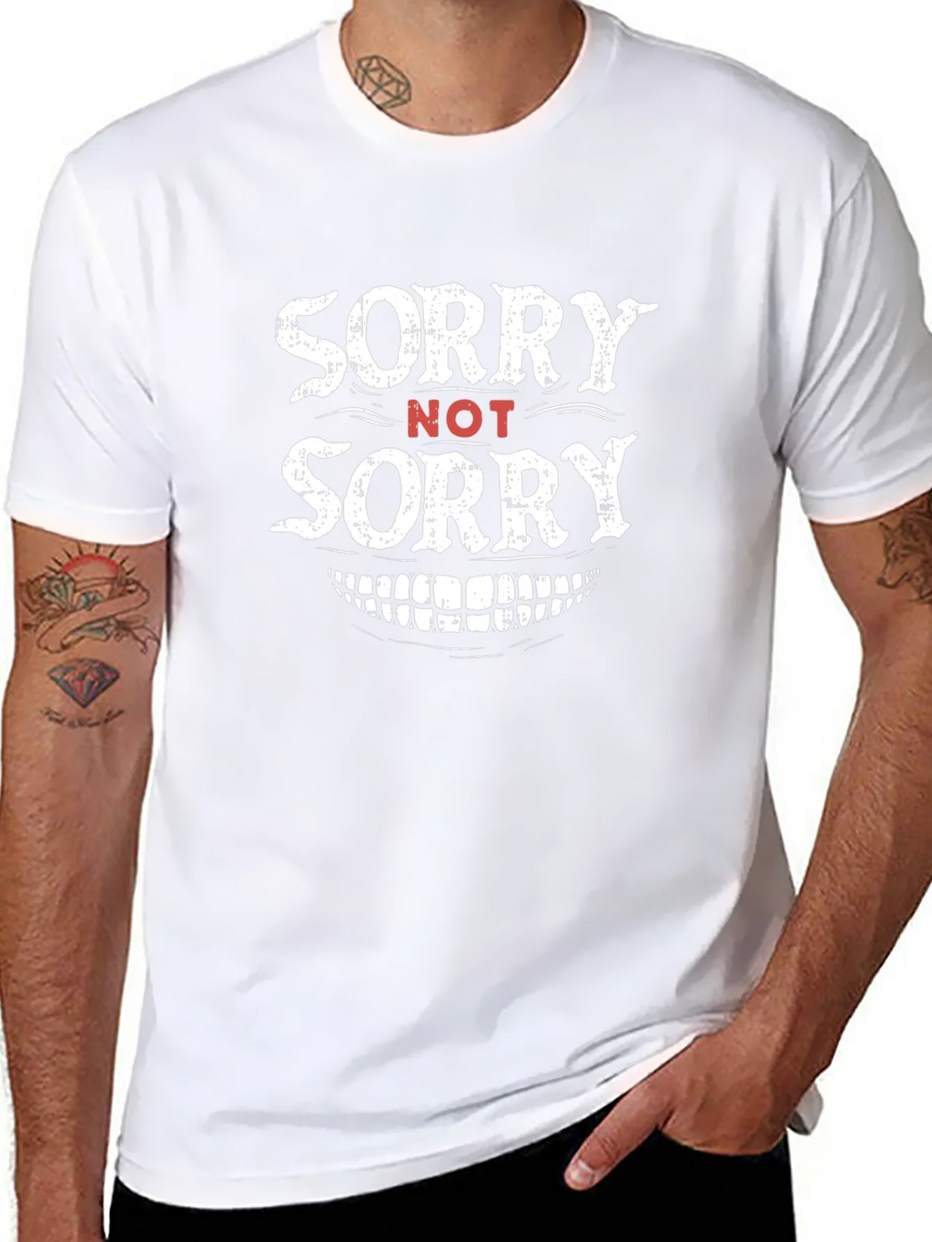 Sorry Not Graphic T-Shirt product image 7