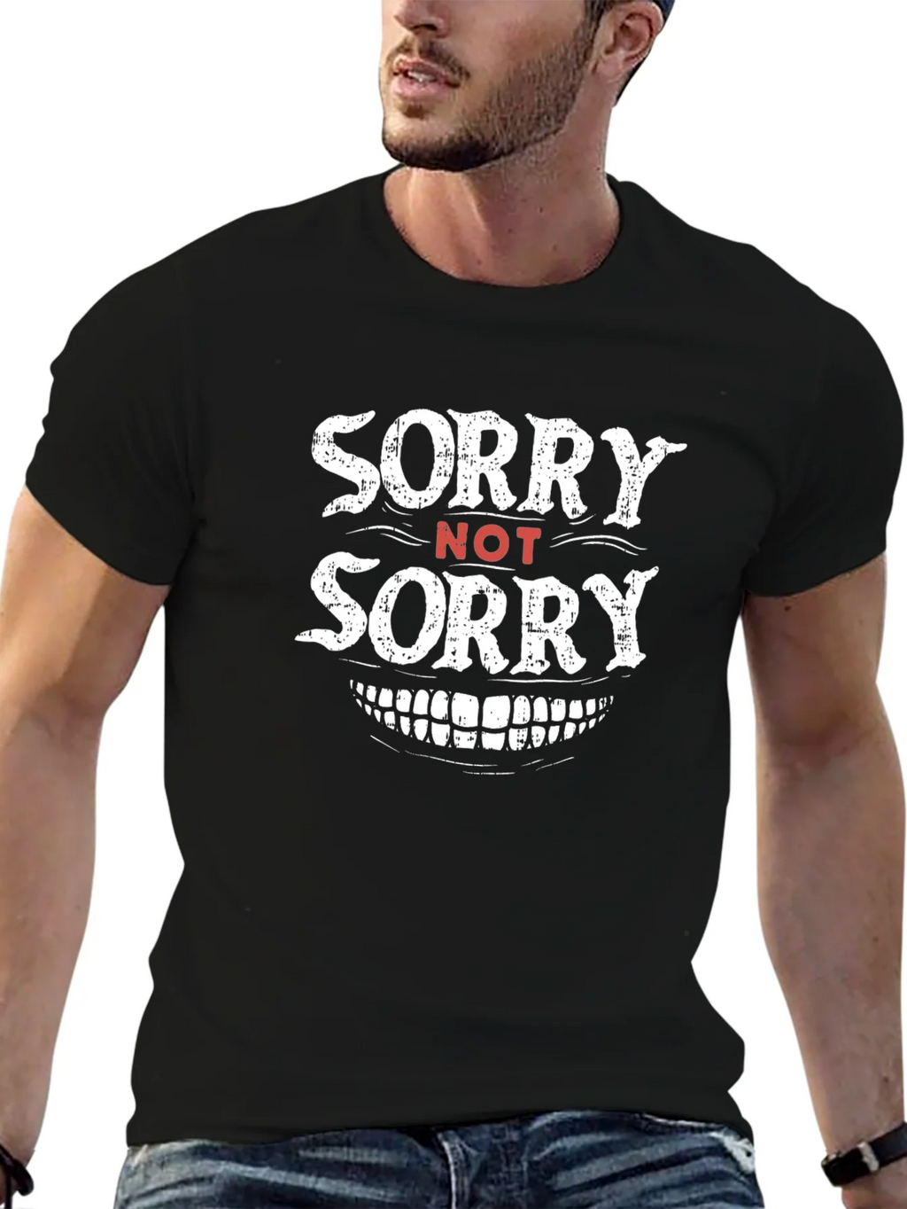 Sorry Not Graphic T-Shirt product image 6