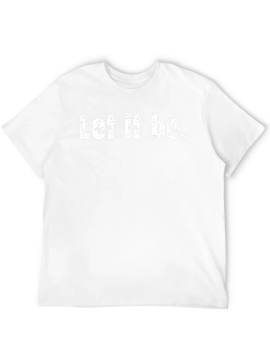 Let It Be Graphic Tee - Black Cotton Comfort product image 11
