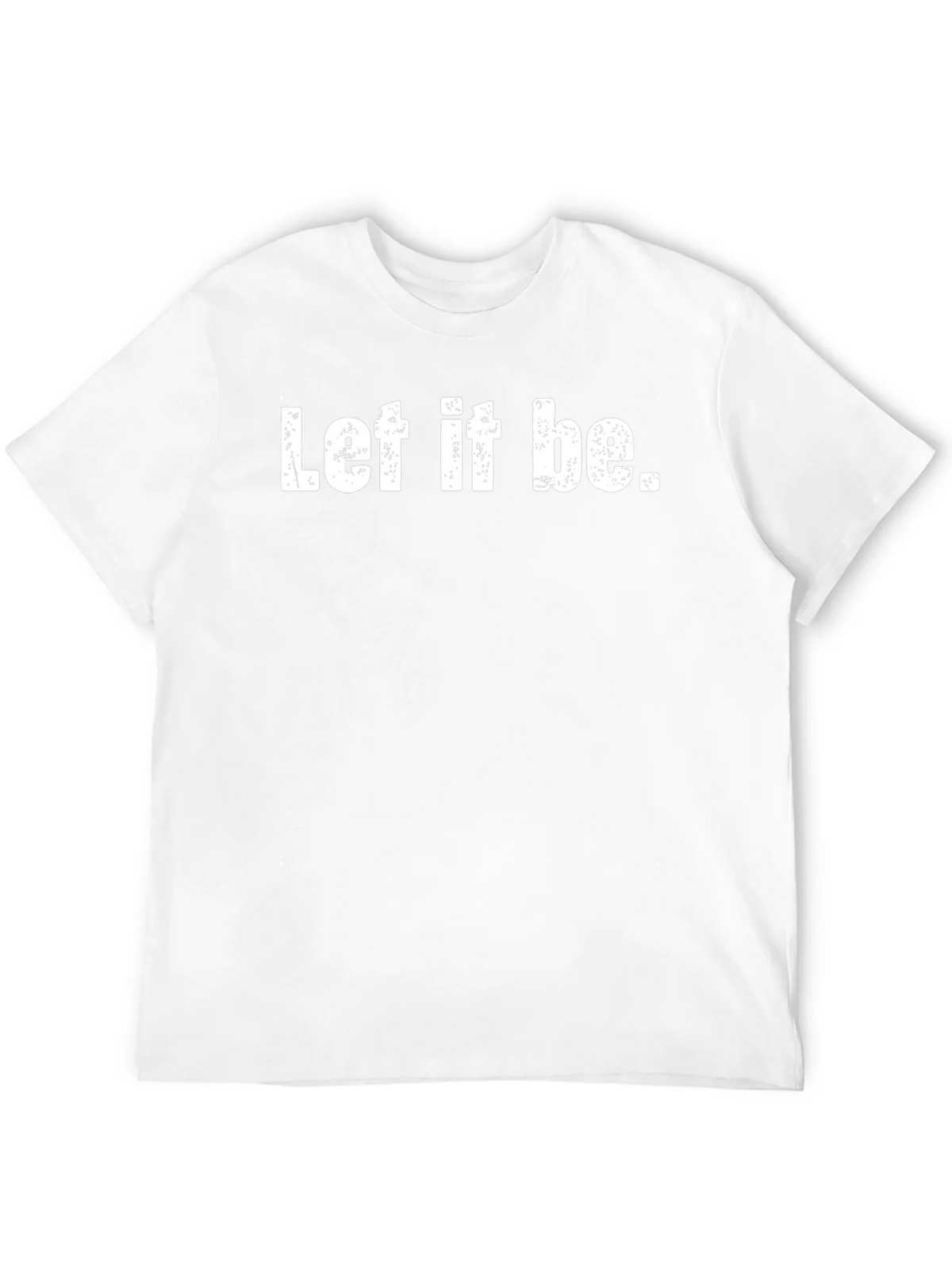 Let It Be Graphic Tee - Black Cotton Comfort product image 11