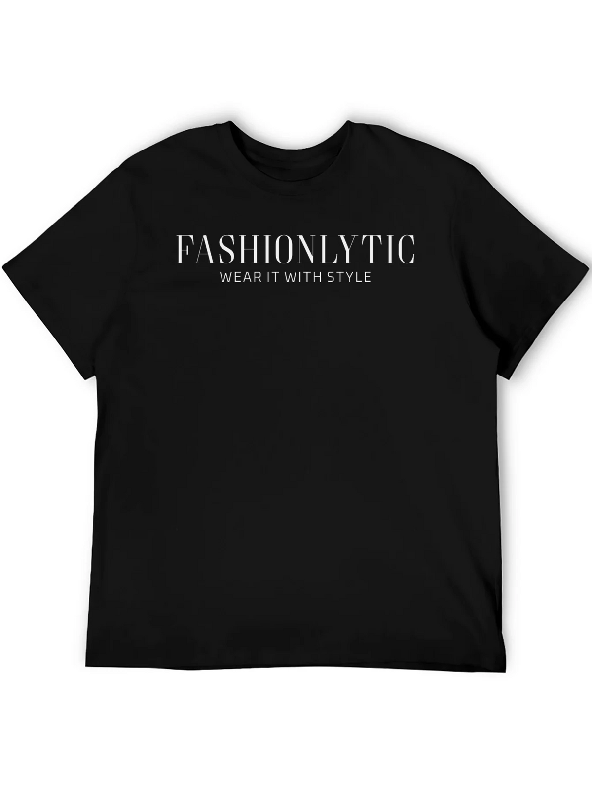 Fashionlytic Black T-Shirt: Wear It With Style product image 5