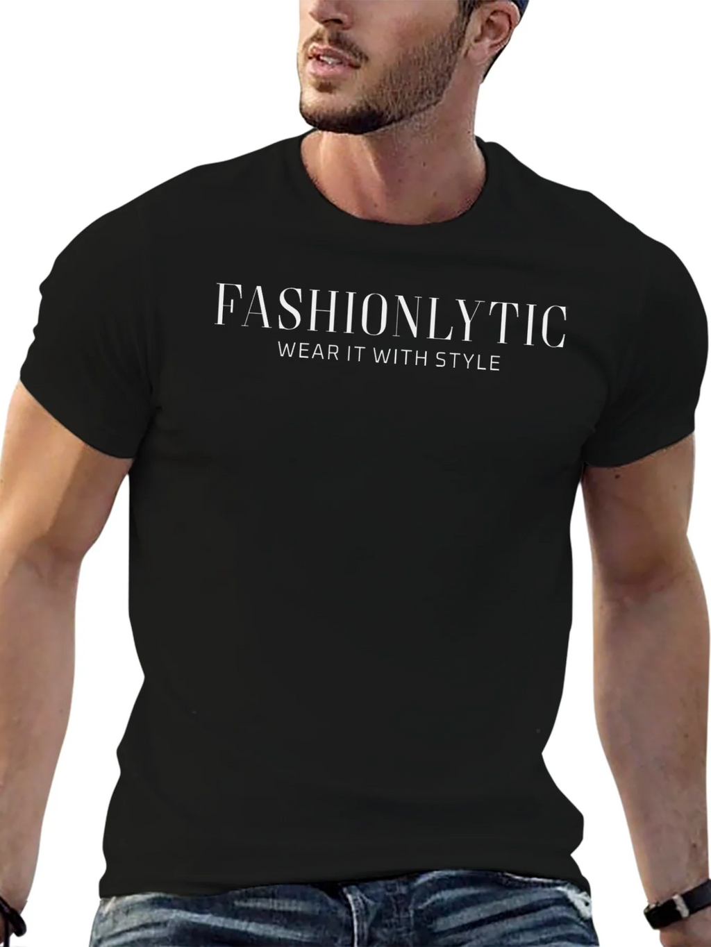 Fashionlytic Black T-Shirt: Wear It With Style product image 6