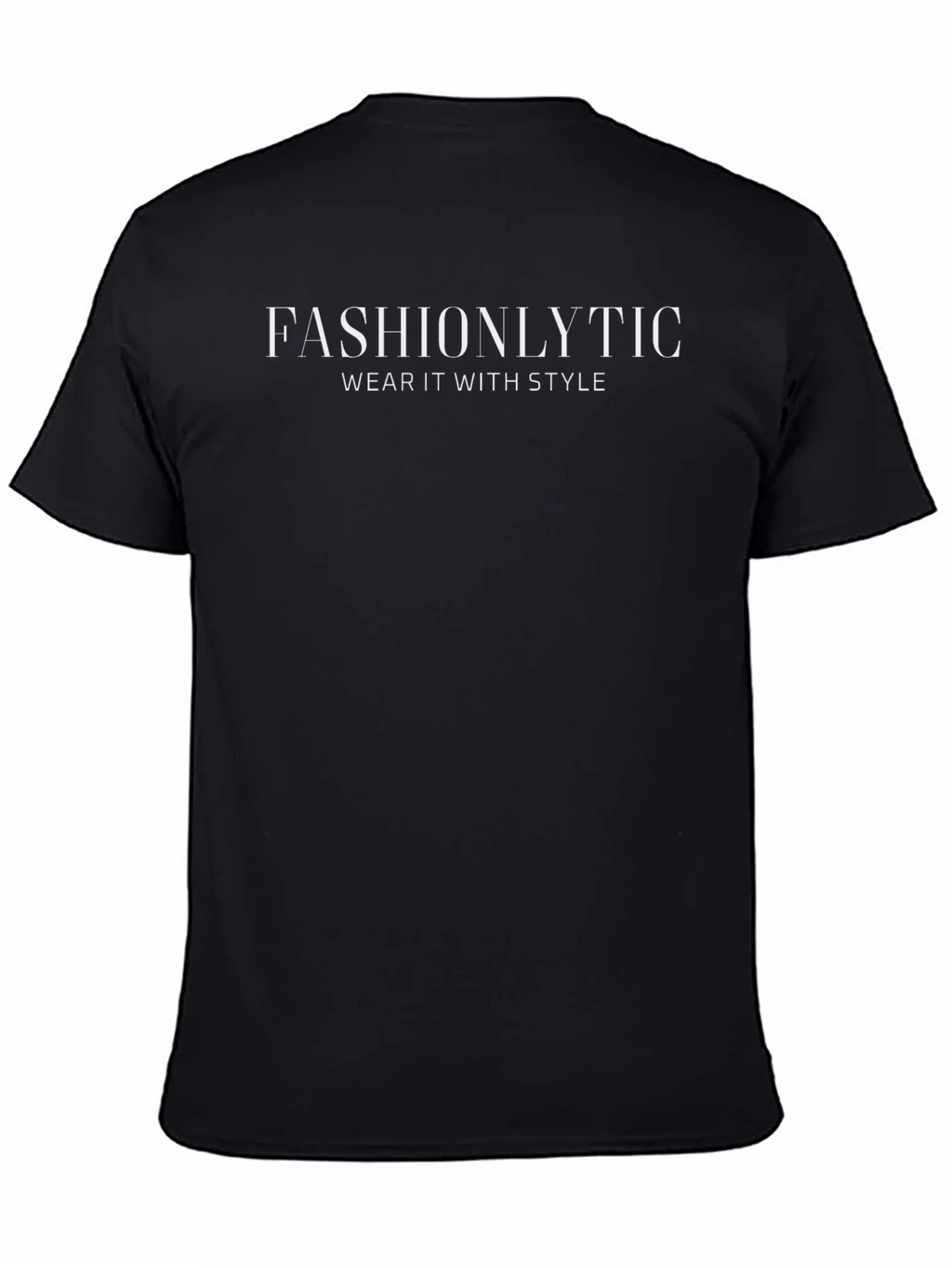 Fashionlytic Black T-Shirt: Wear It With Style product image 4