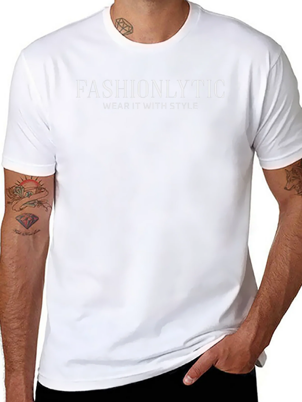 Fashionlytic Black T-Shirt: Wear It With Style product image 7