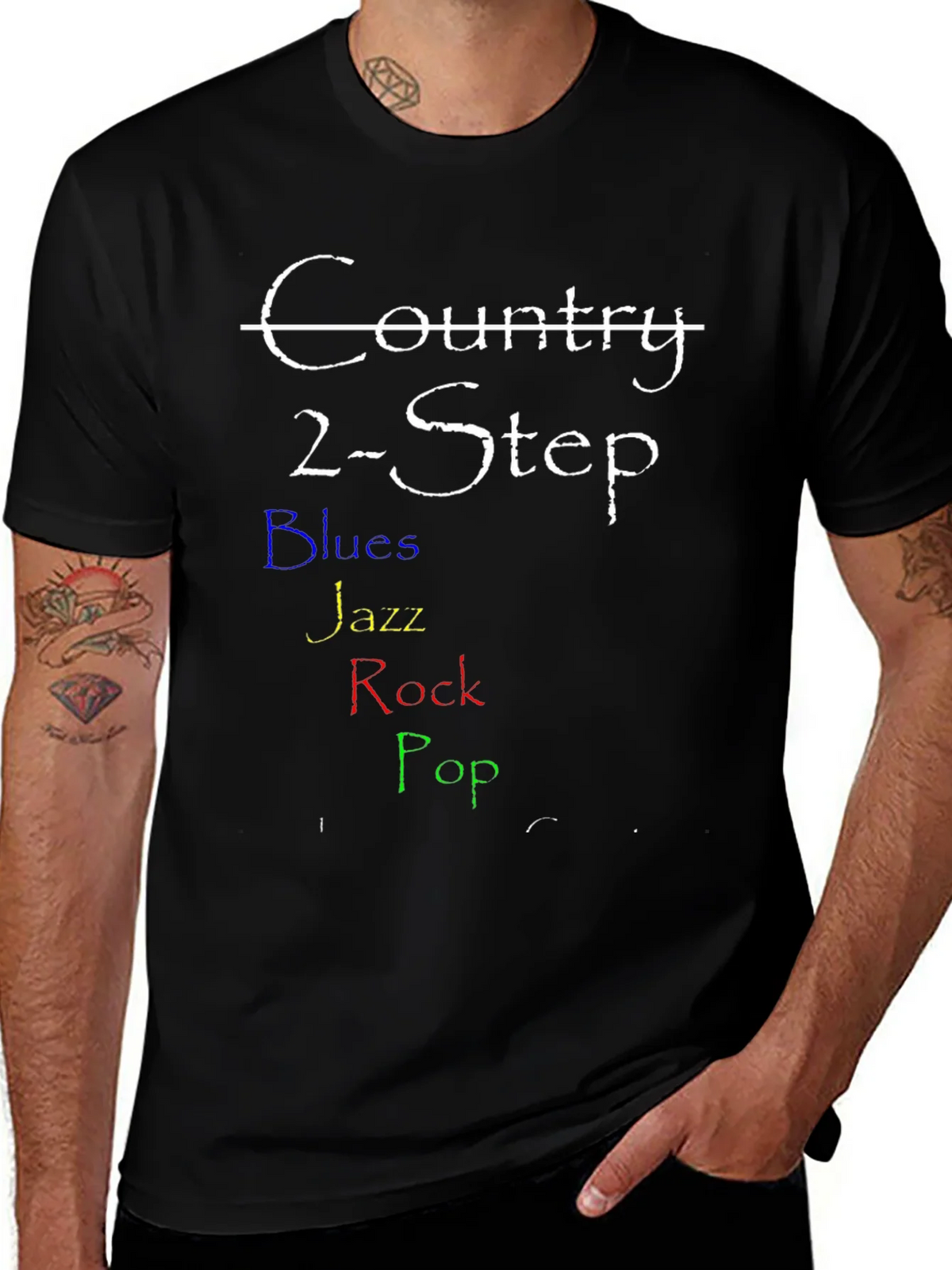 Country 2-Step Music T-Shirt product image 1