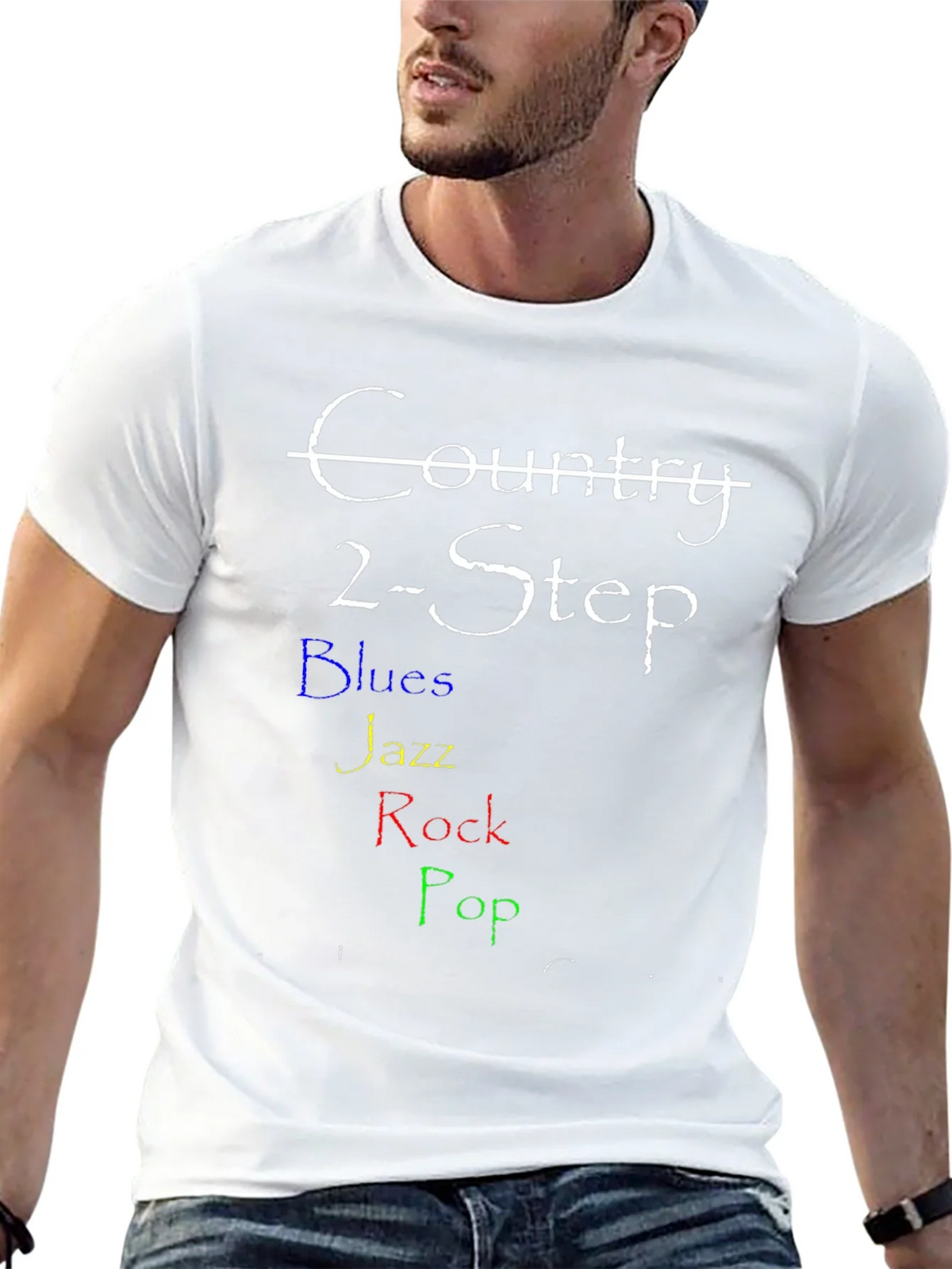 Country 2-Step Music T-Shirt product image 12