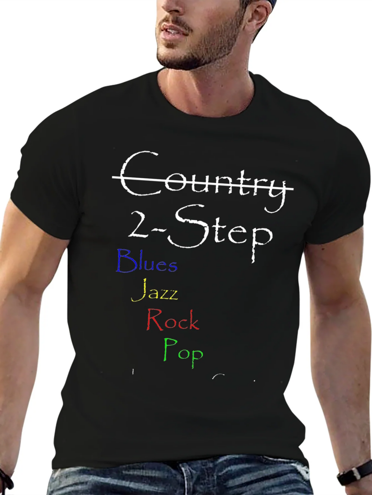 Country 2-Step Music T-Shirt product image 6