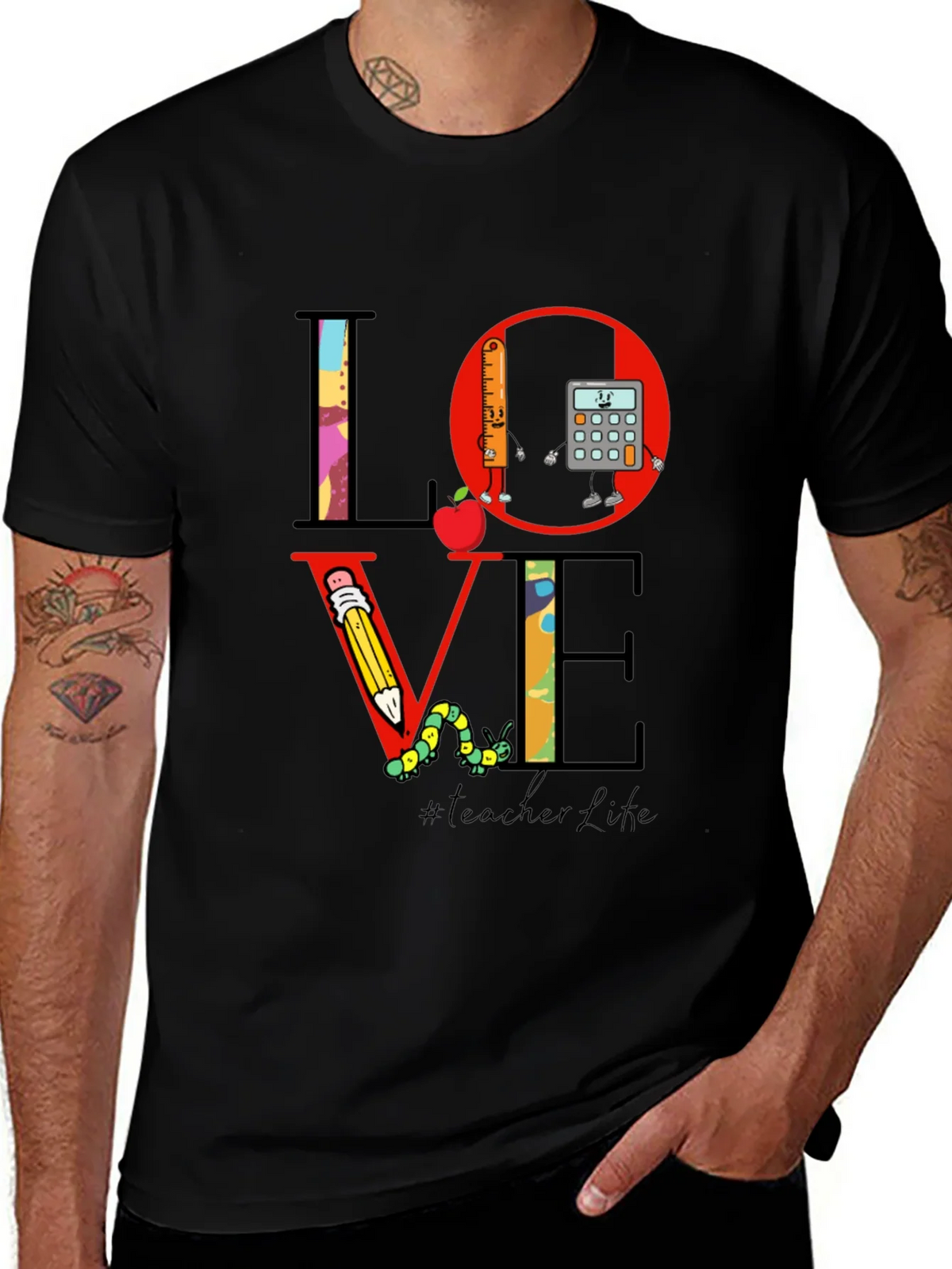 Teacher Life LOVE T-Shirt product image 1