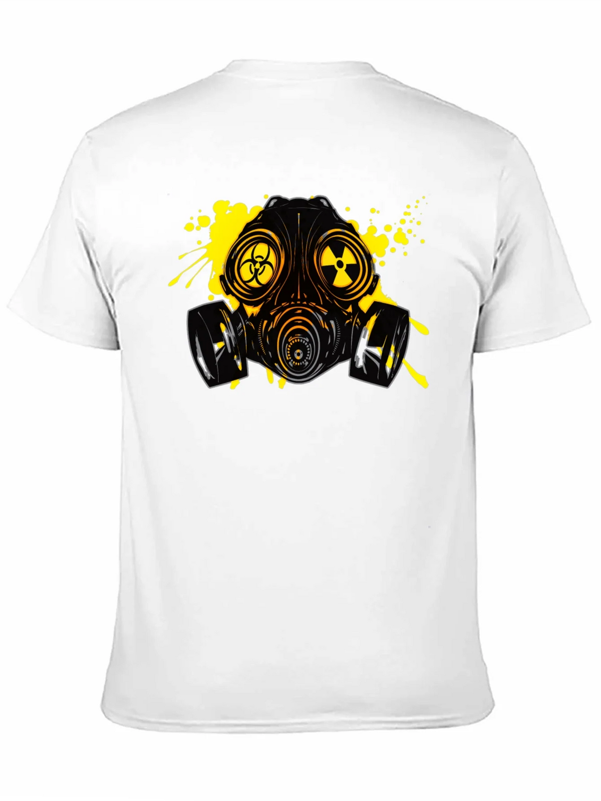 Biohazard Gas Mask Graphic Tee - Black product image 10