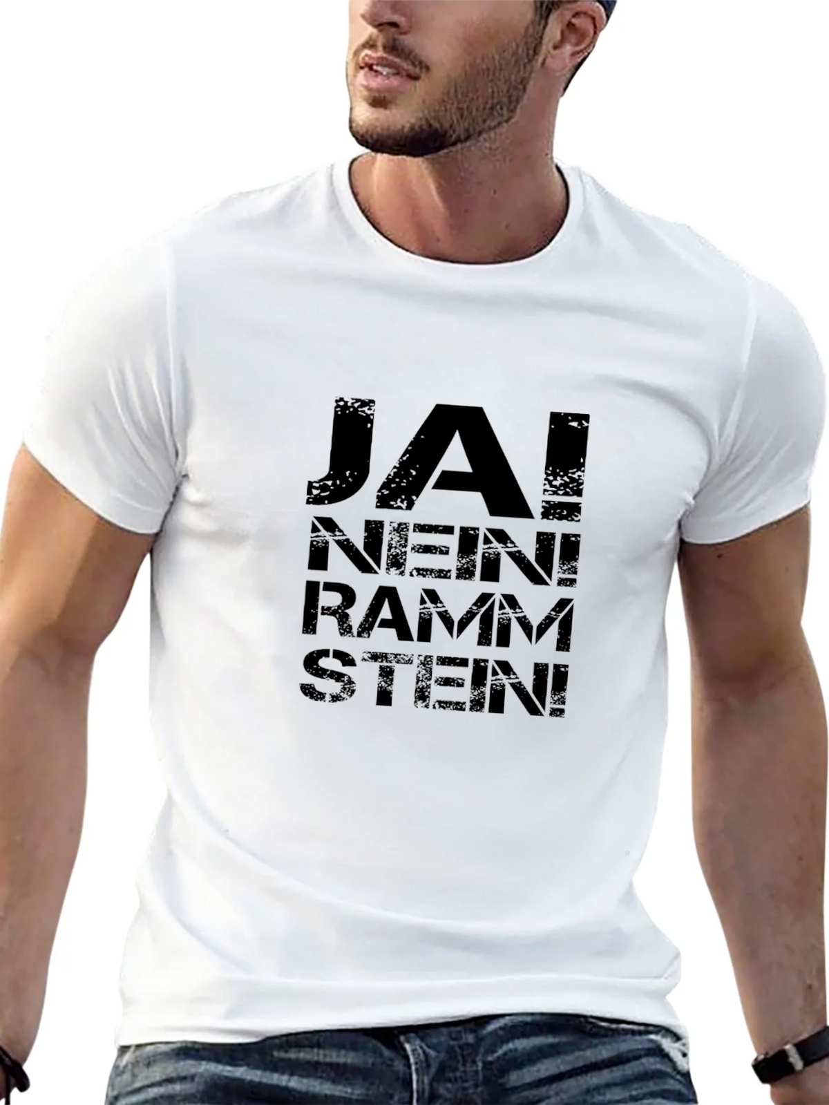 Rammstein Ja! Nein! T-Shirt - Black Cotton Band Tee product image 12