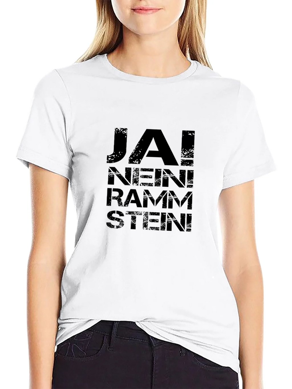 Rammstein Ja! Nein! T-Shirt - Black Cotton Band Tee product image 8
