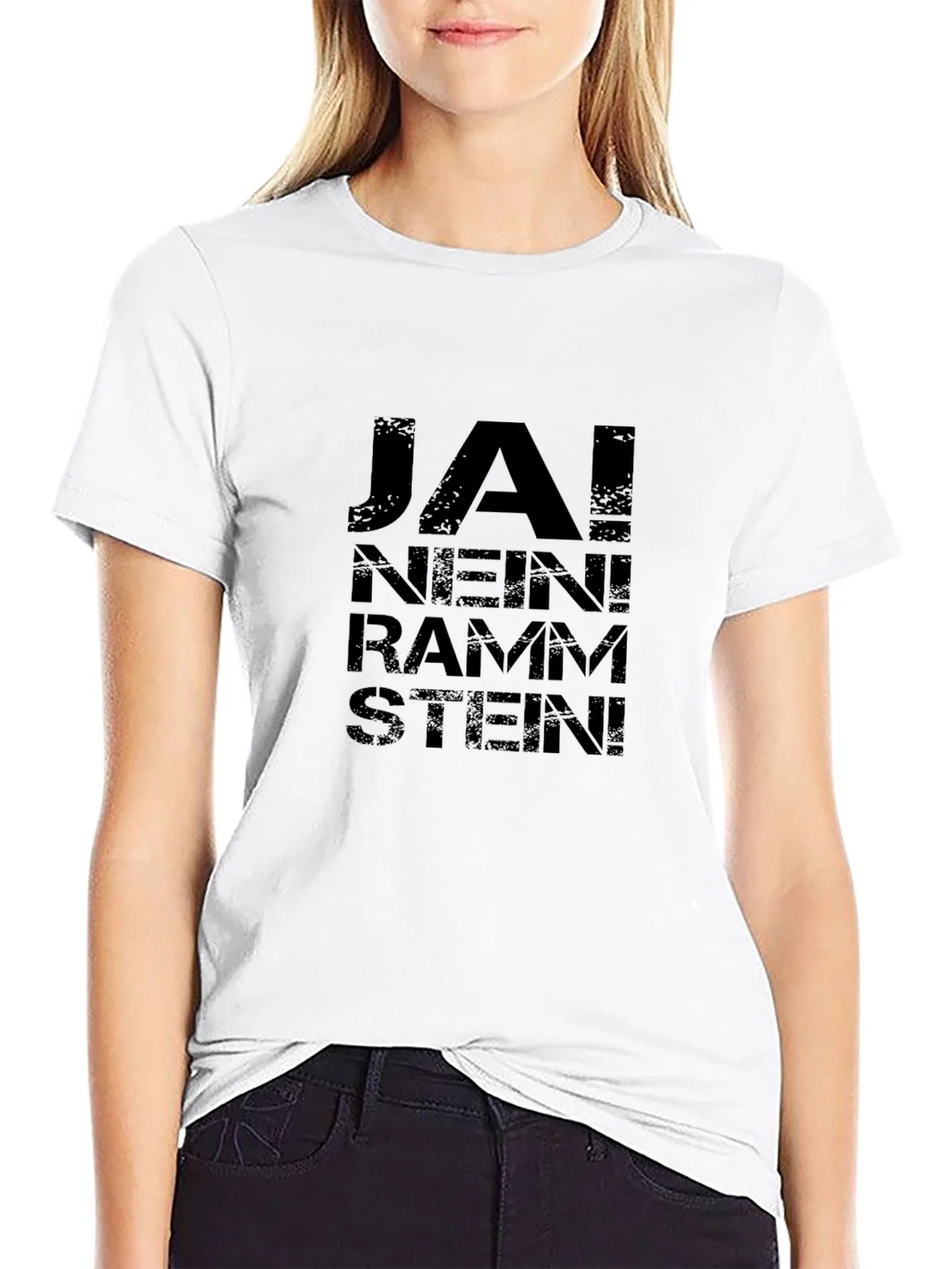 Rammstein Ja! Nein! T-Shirt - Black Cotton Band Tee product image 8