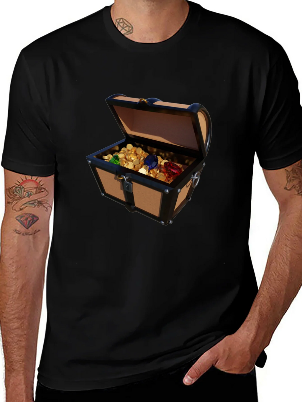 Treasure Chest Graphic T-Shirt product image 1