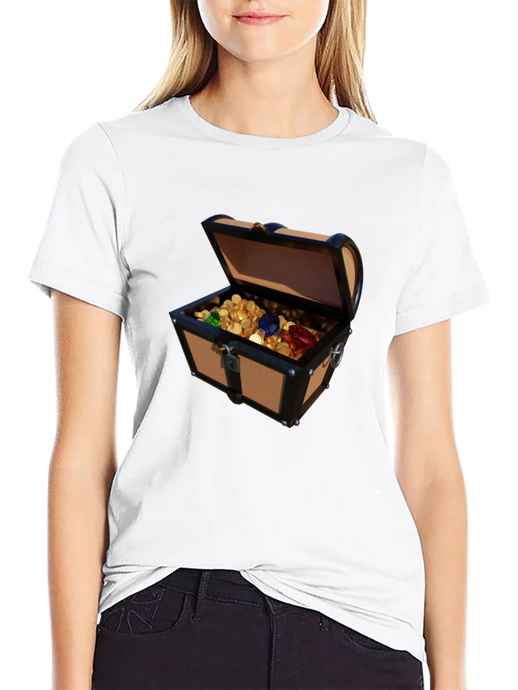 Treasure Chest Graphic T-Shirt product image 8