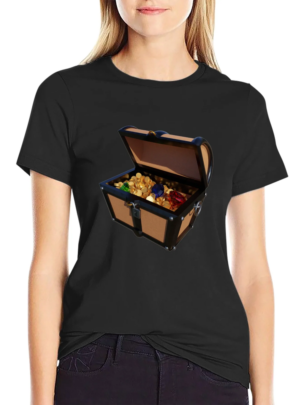 Treasure Chest Graphic T-Shirt product image 2