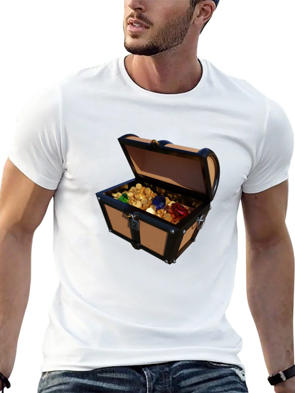 Treasure Chest Graphic T-Shirt product image 12