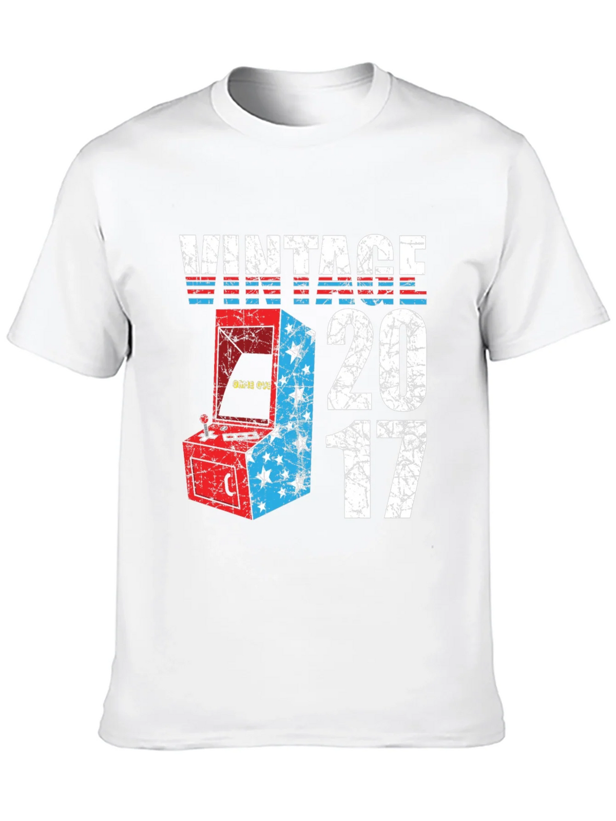 Vintage 2017 Arcade Game T-Shirt product image 9