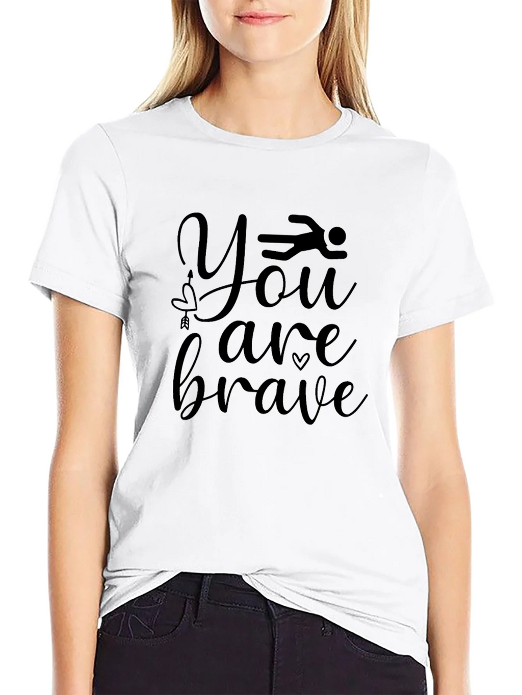You Are Brave Graphic Tee product image 8