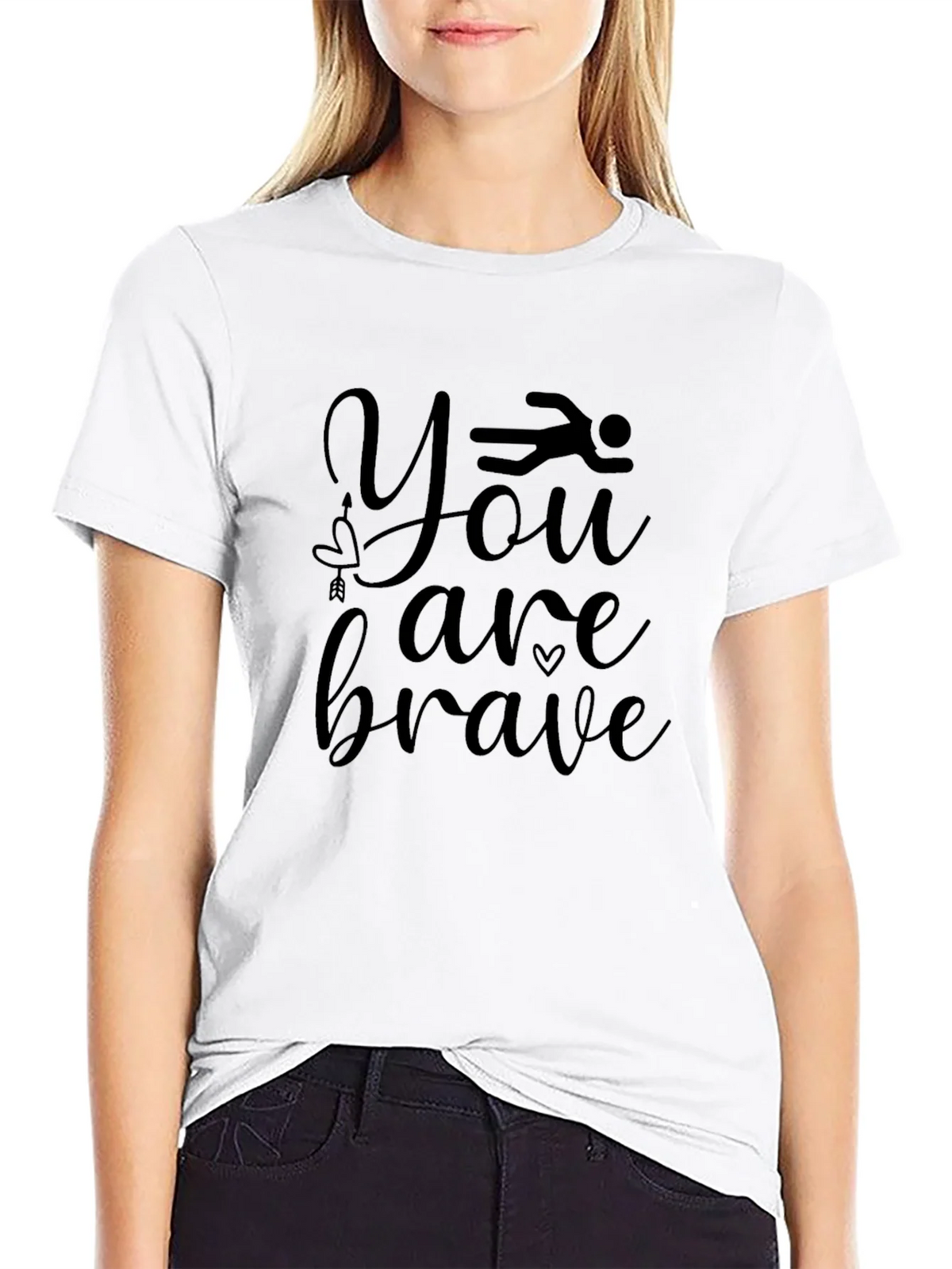 You Are Brave Graphic Tee product image 8
