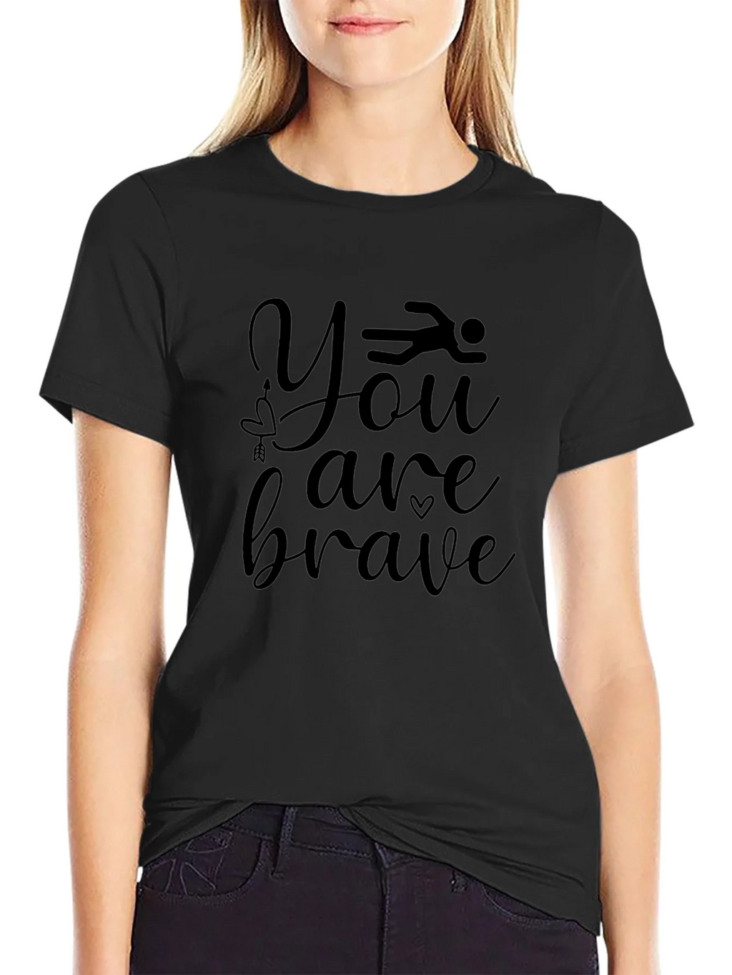 You Are Brave Graphic Tee product image 2