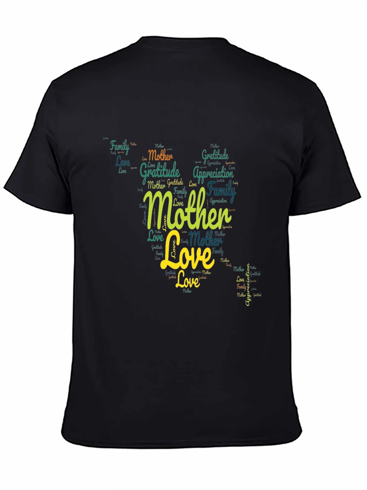 Mother Love Word Art Graphic T-Shirt product image 4