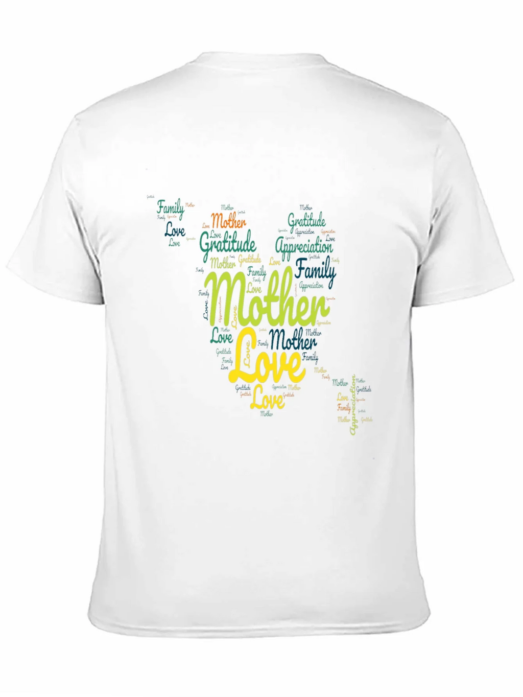 Mother Love Word Art Graphic T-Shirt product image 10