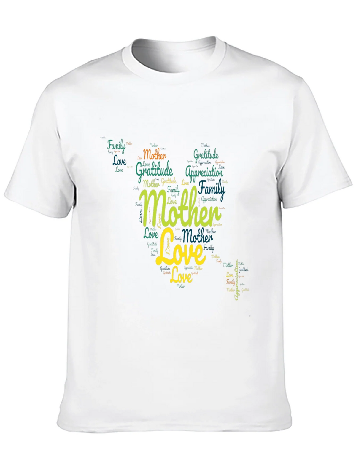 Mother Love Word Art Graphic T-Shirt product image 9