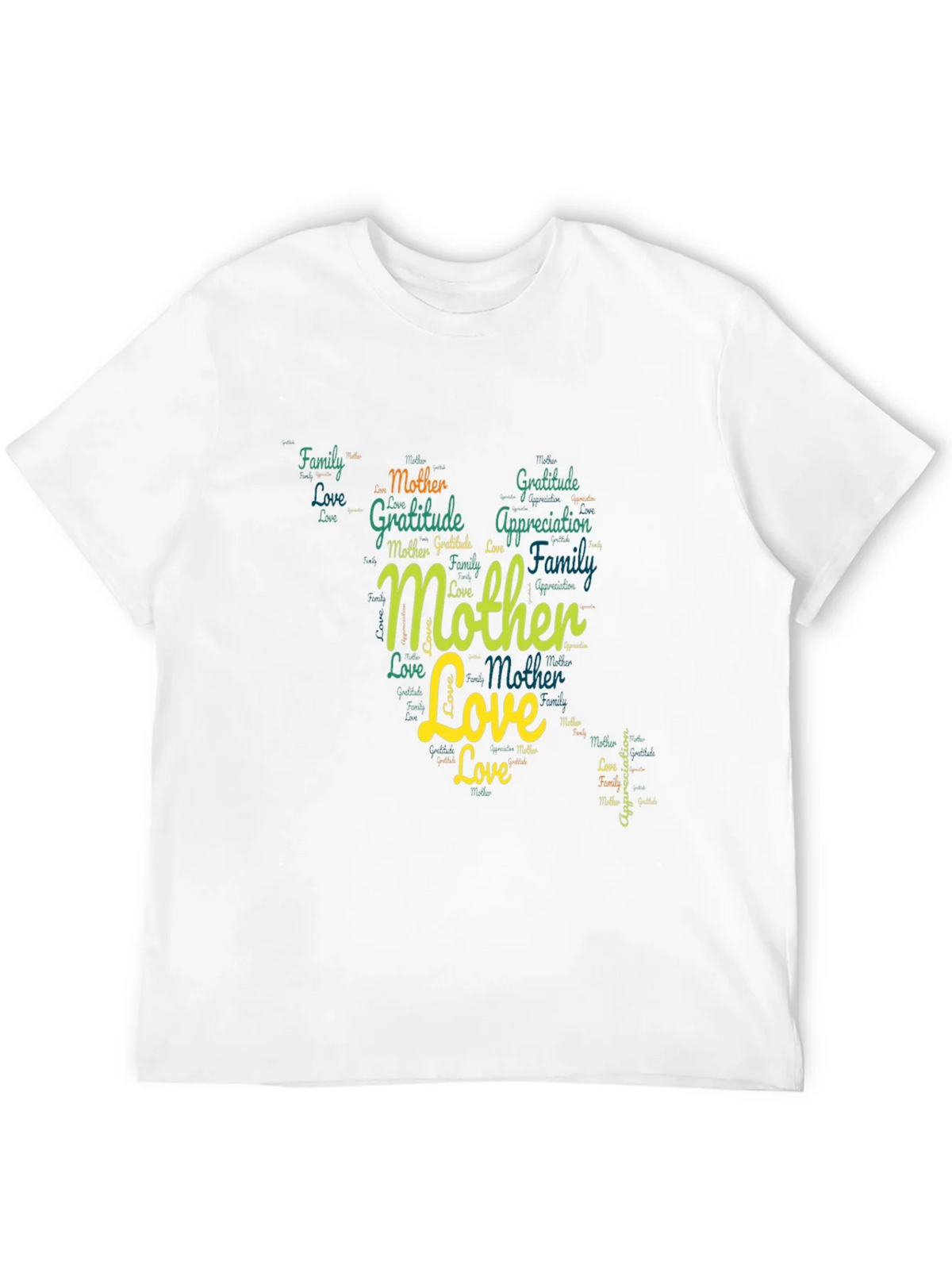Mother Love Word Art Graphic T-Shirt product image 11