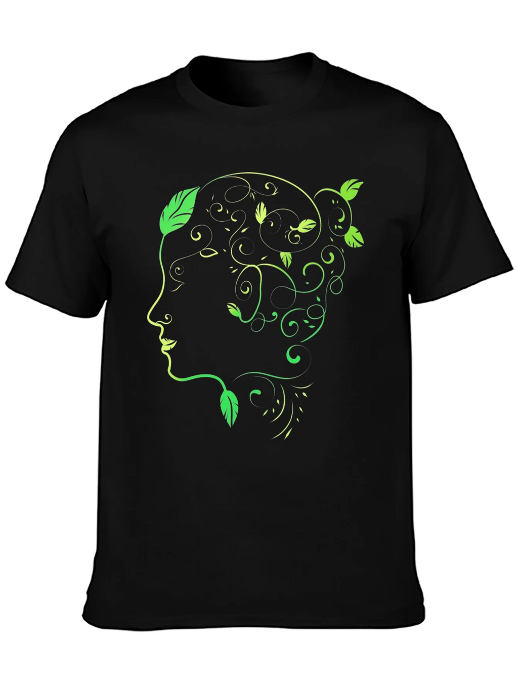Natures Embrace Black Graphic Tee product image 3
