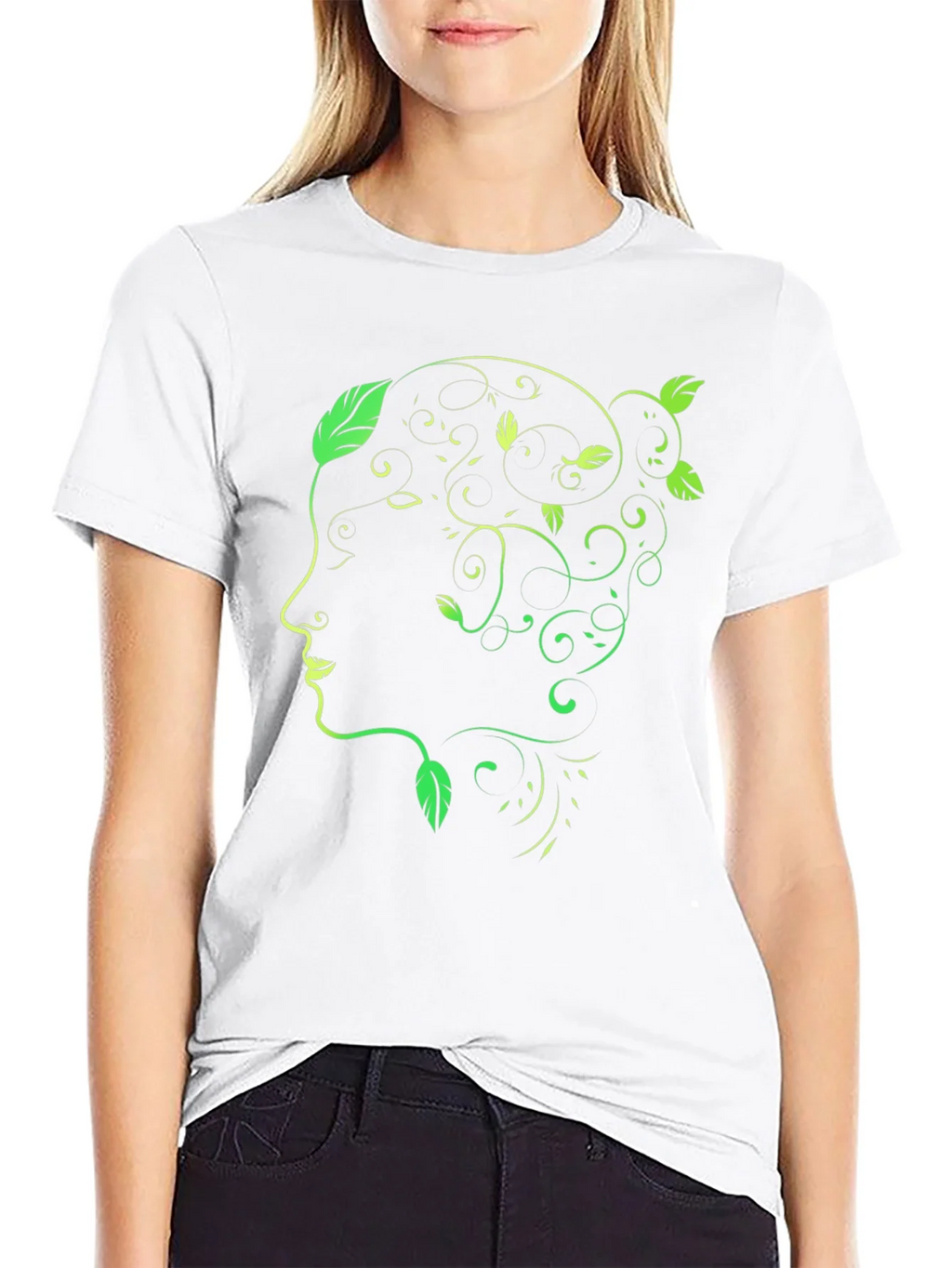 Natures Embrace Black Graphic Tee product image 8