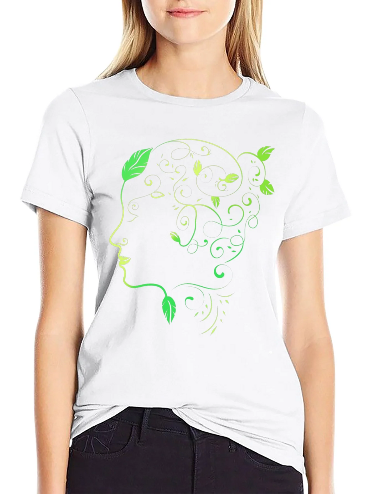 Natures Embrace Black Graphic Tee product image 8