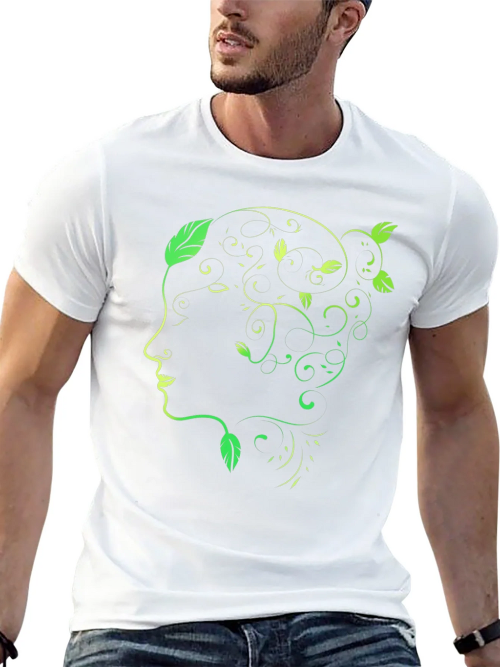 Natures Embrace Black Graphic Tee product image 12