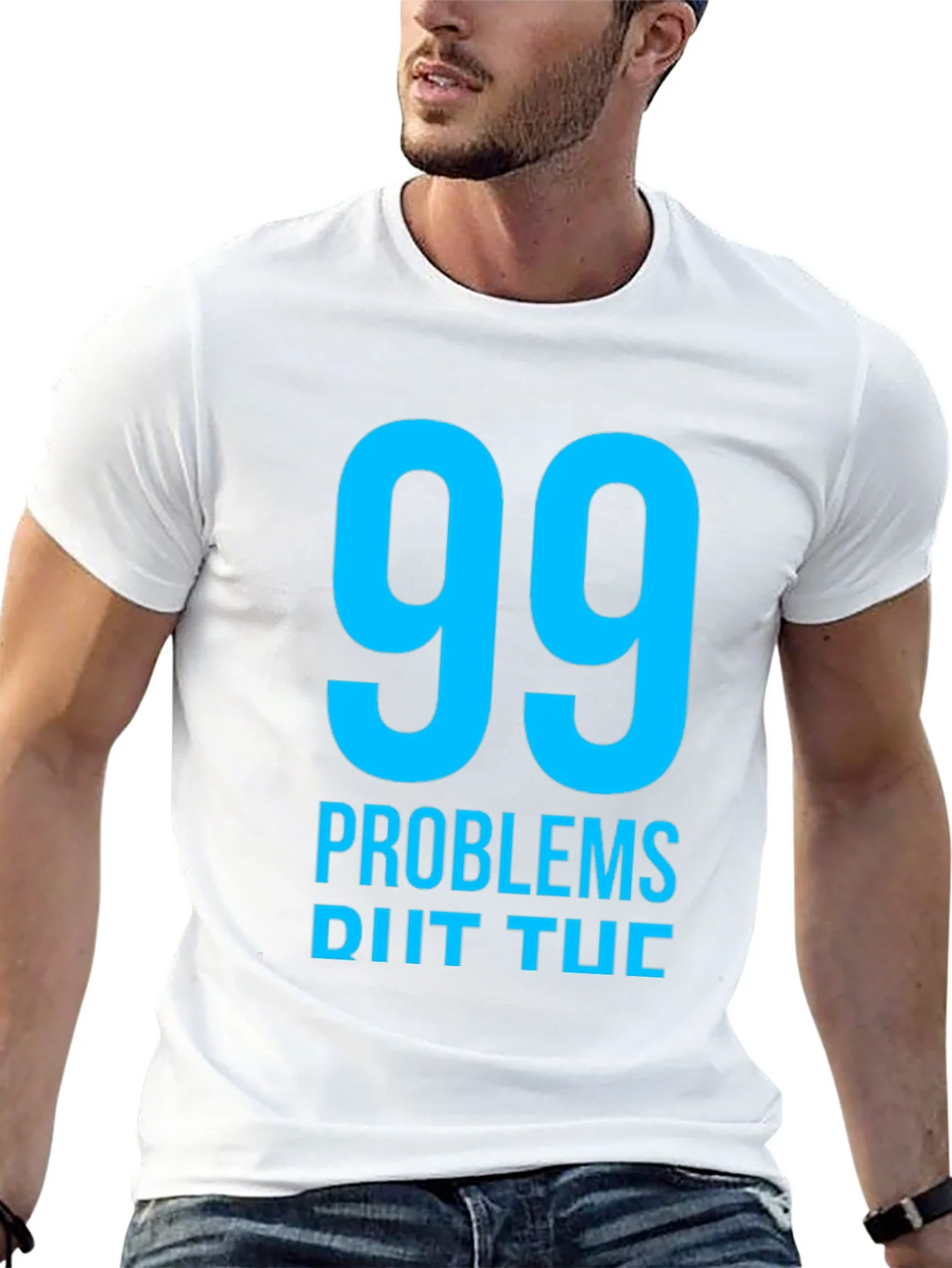 99 Problems T-Shirt - Mens Black Graphic Tee product image 12
