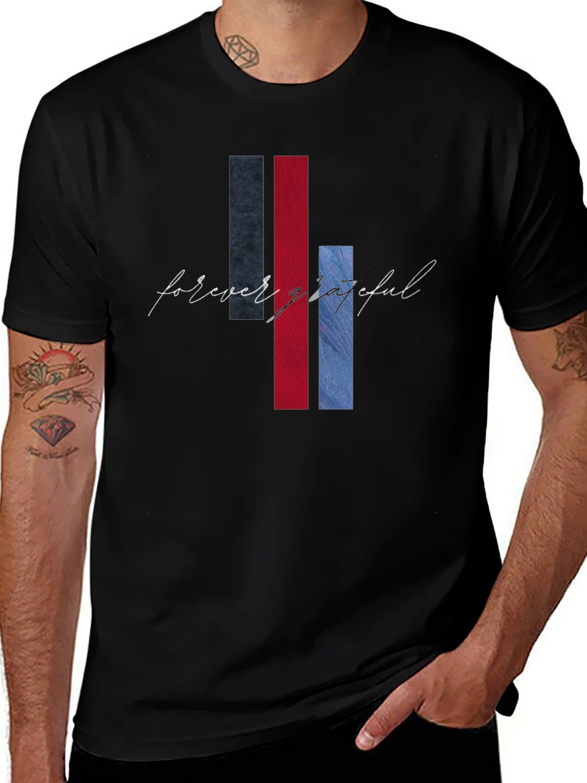 Forever Grateful Graphic T-Shirt - Modern Design product image 1