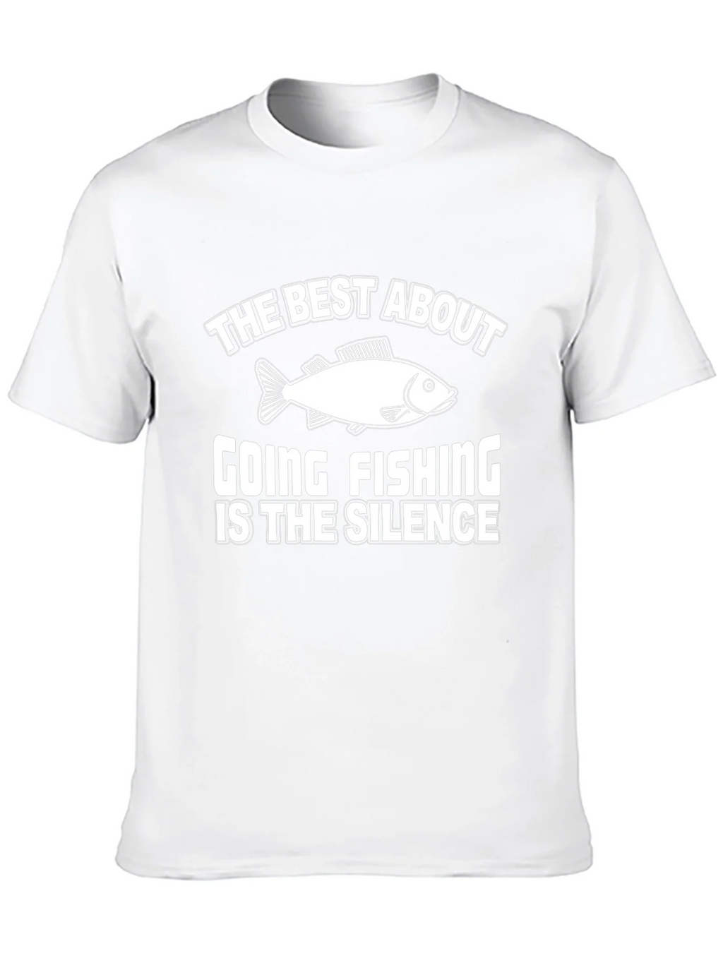Fishing Silence Graphic Tee - Humor T-Shirt product image 9
