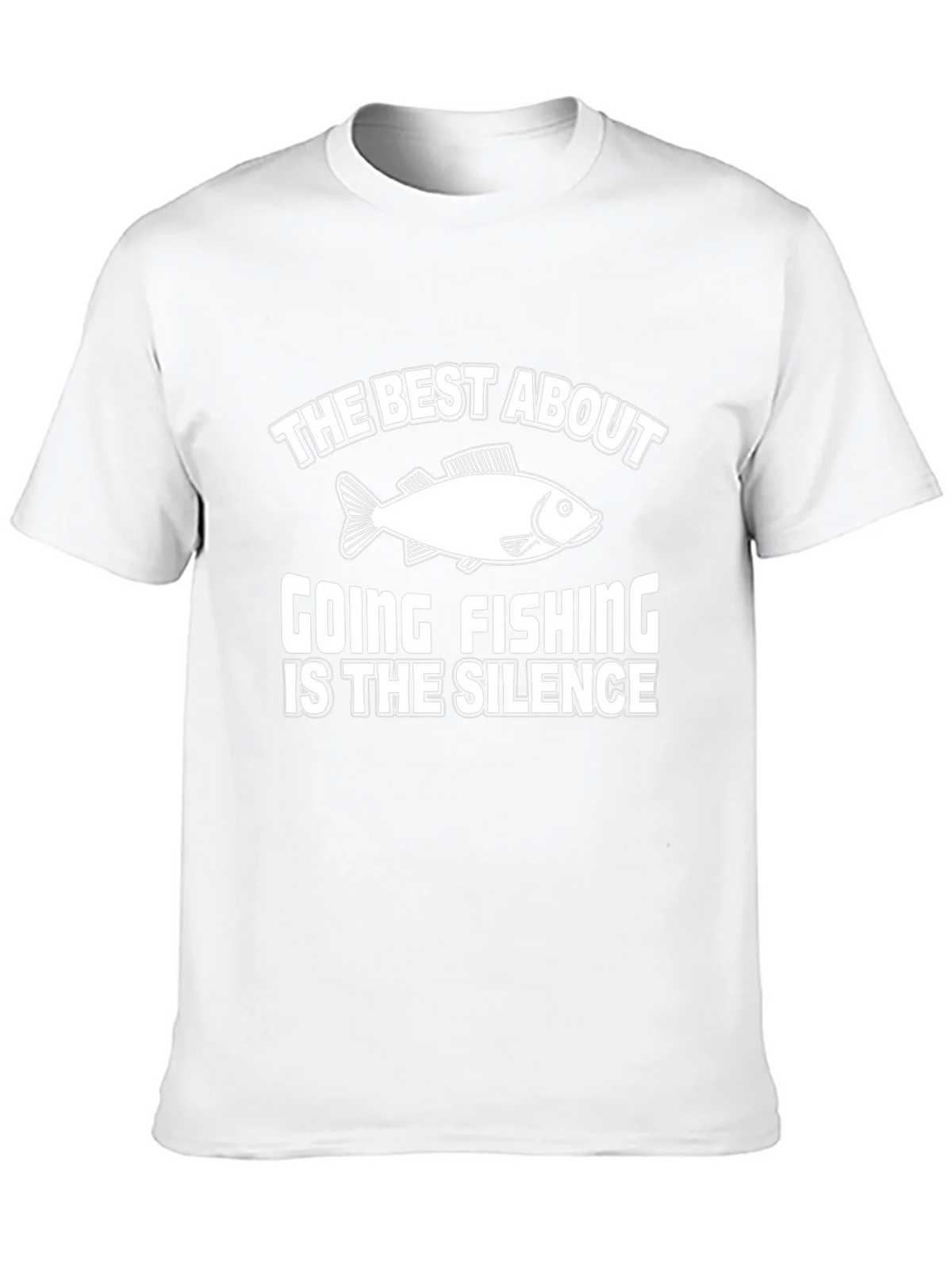 Fishing Silence Graphic Tee - Humor T-Shirt product image 9