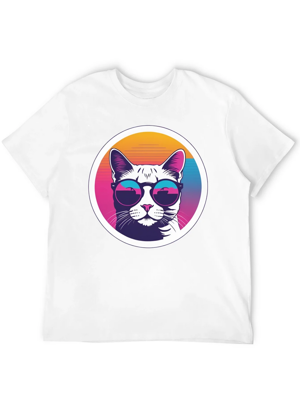 Cool Cat Tee - Retro Sunglasses Graphic T-Shirt product image 11