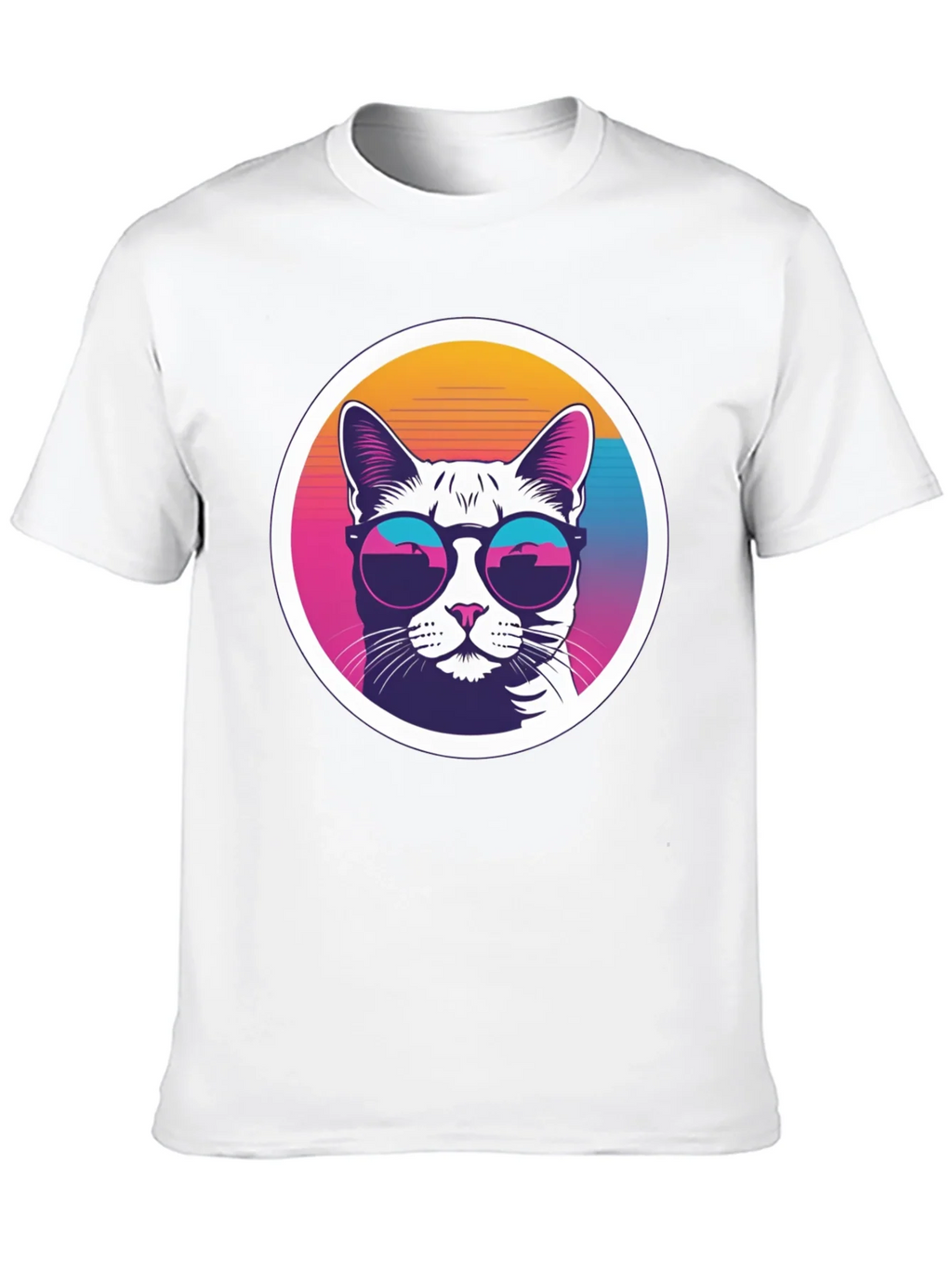 Cool Cat Tee - Retro Sunglasses Graphic T-Shirt product image 9