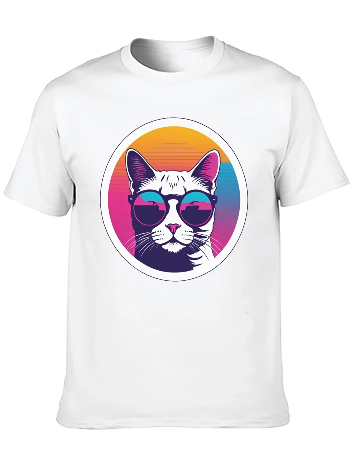Cool Cat Tee - Retro Sunglasses Graphic T-Shirt product image 9