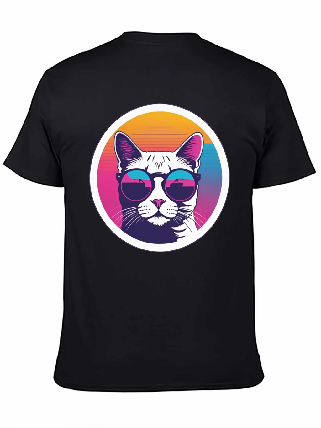 Cool Cat Tee - Retro Sunglasses Graphic T-Shirt product image 4