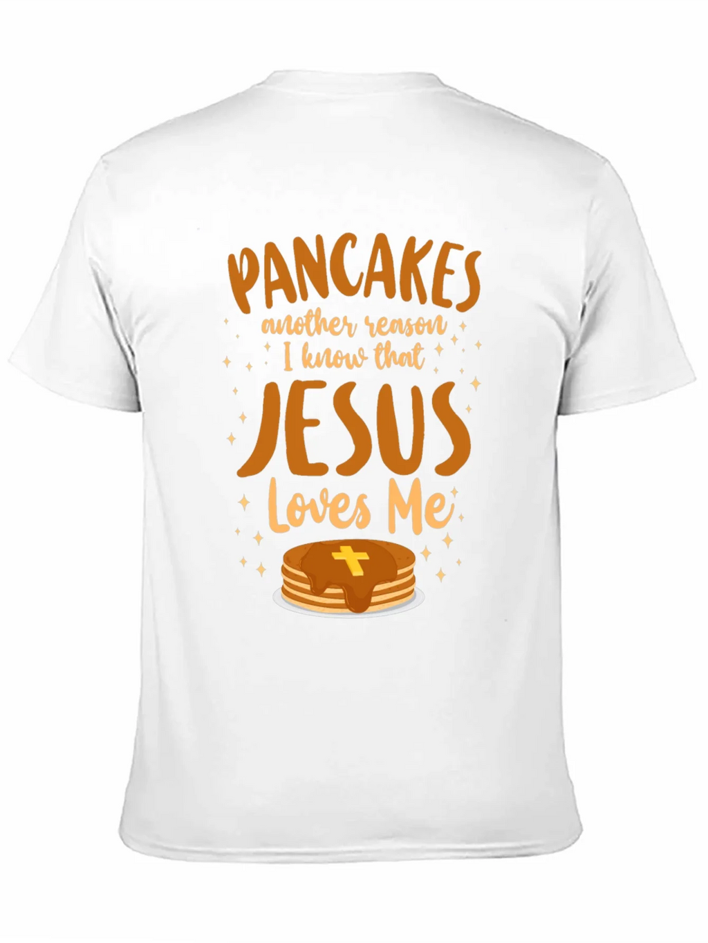 Pancakes & Jesus Graphic T-Shirt product image 10