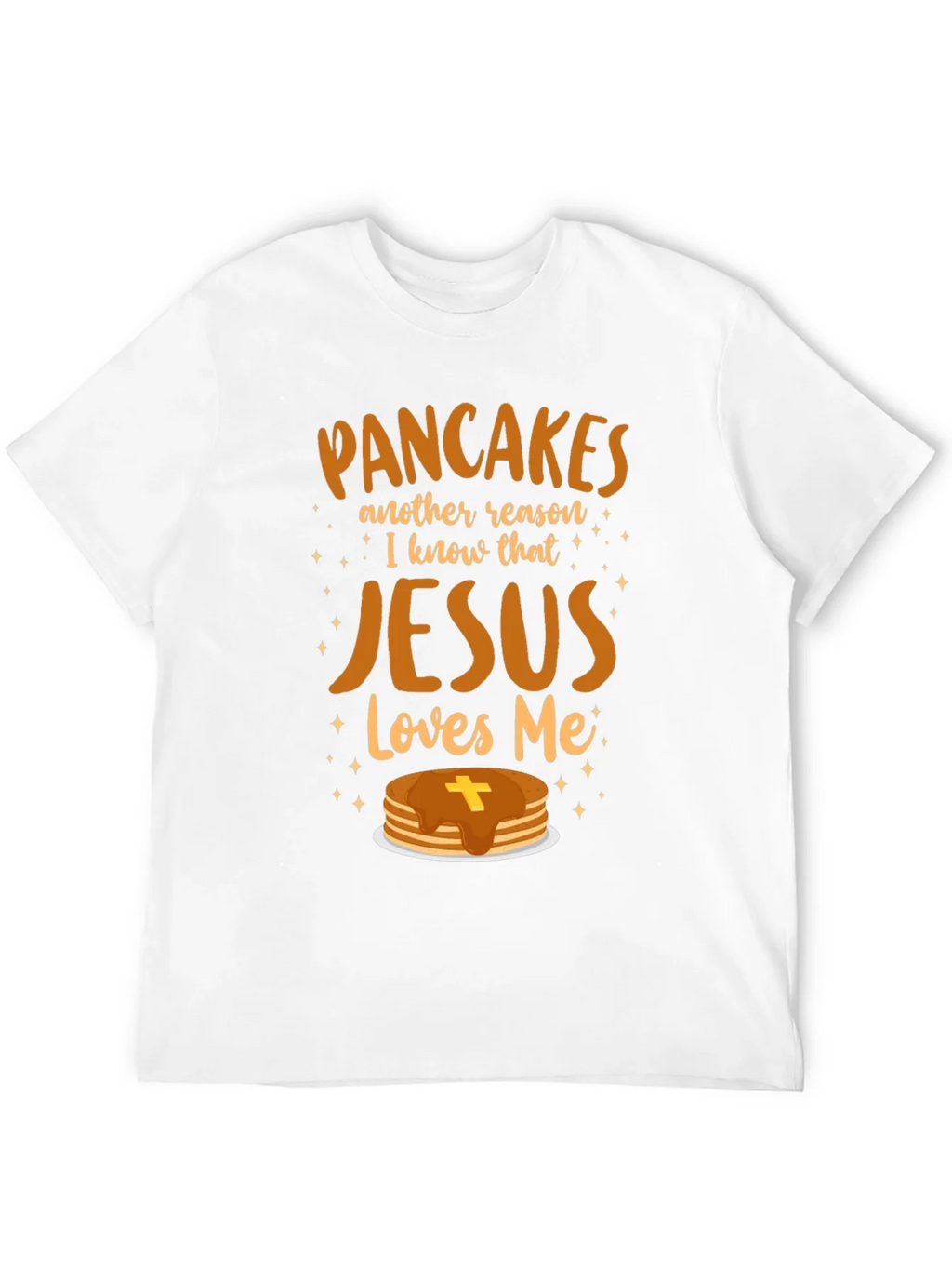Pancakes & Jesus Graphic T-Shirt product image 11