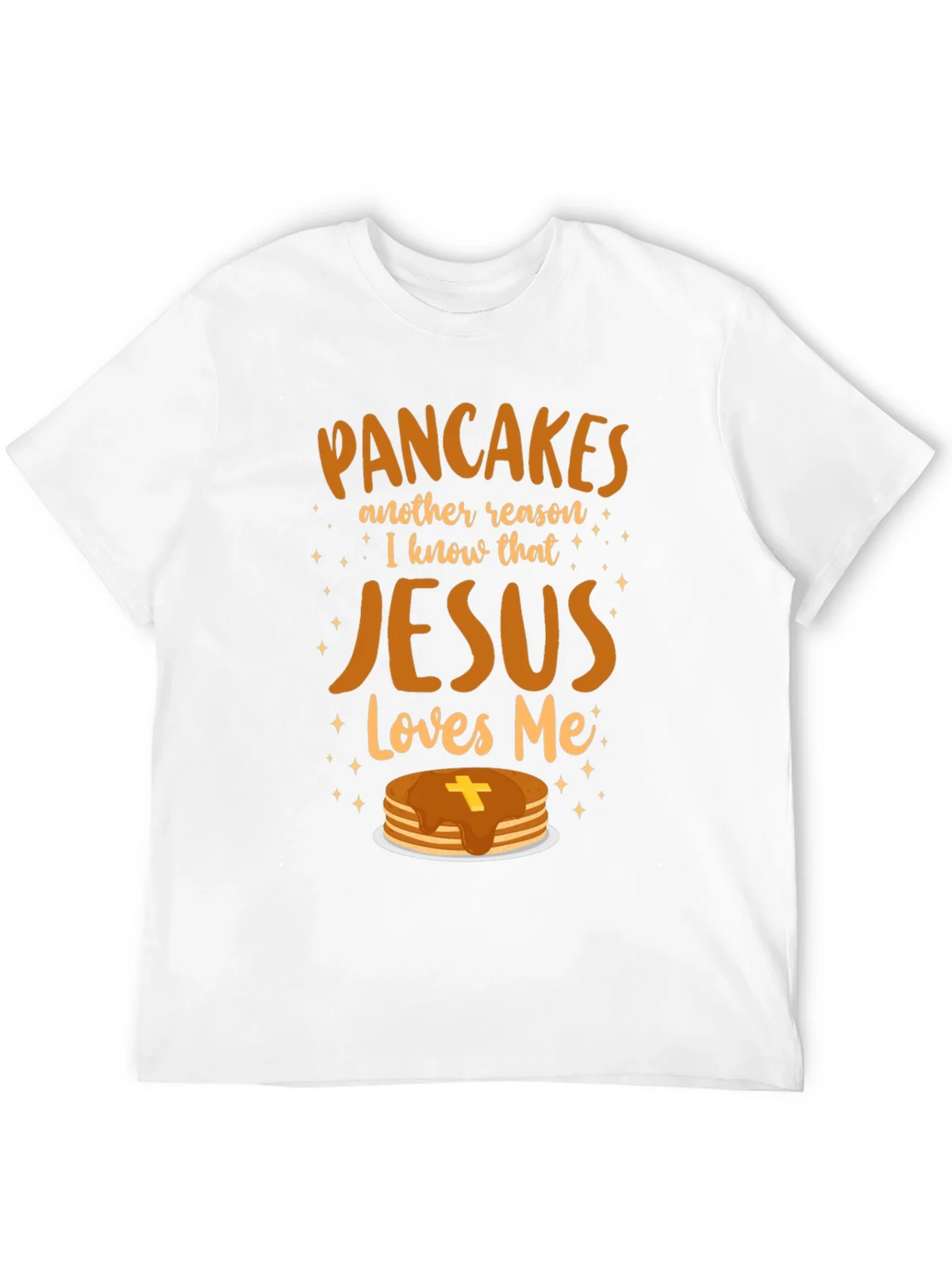 Pancakes & Jesus Graphic T-Shirt product image 11
